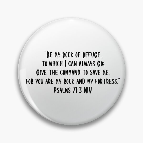 Item preview, Psalms 71:3 designed and sold by beckahbrooks.