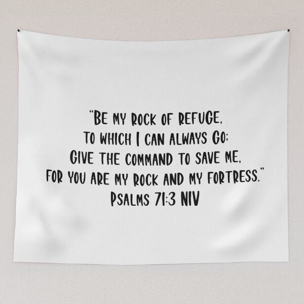 Item preview, Psalms 71:3 designed and sold by beckahbrooks.