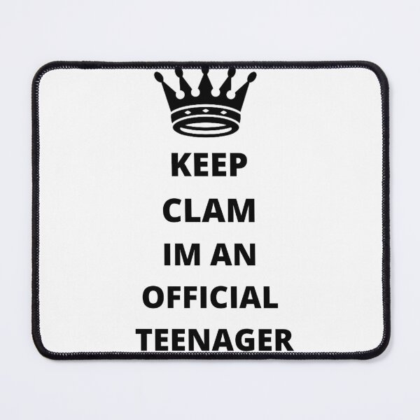 Item preview, keep calm im an official teenager designed and sold by Reo12.