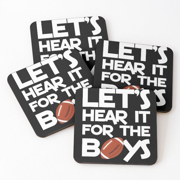 Item preview, Let's Hear It For The Boys Gift for Kids football lover designed and sold by Unicorny-Design.