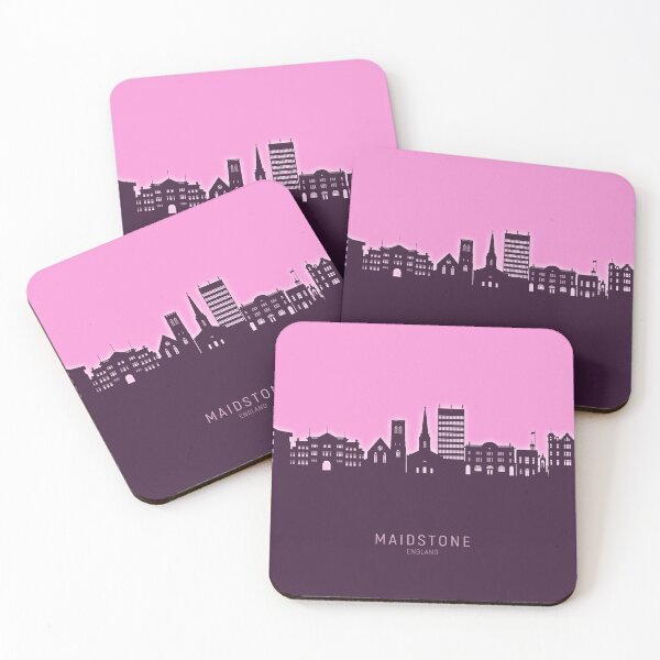 Item preview, Maidstone England Skyline designed and sold by ArtPrints.