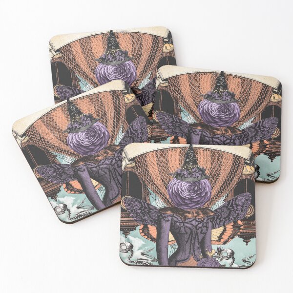 Item preview, beautiful witch with a nice hat and the flowers  designed and sold by Danalight.