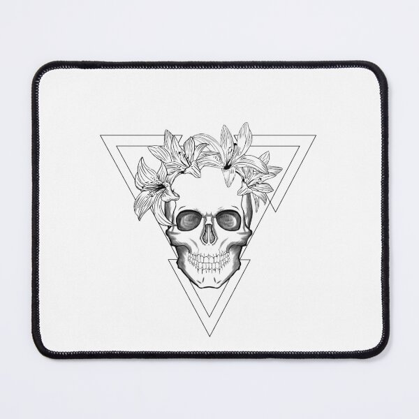 Item preview, Lilies on skull designed and sold by RafaelLima7.