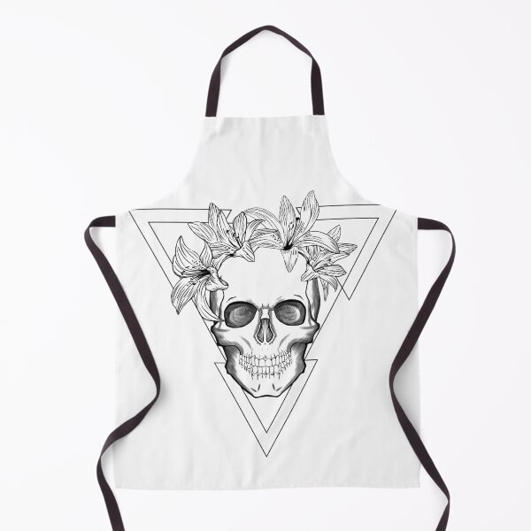 Item preview, Lilies on skull designed and sold by RafaelLima7.