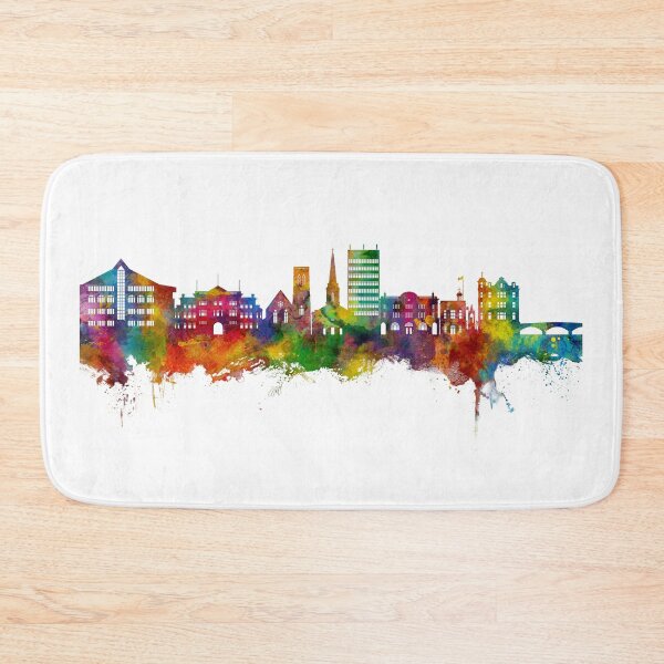 Item preview, Maidstone England Skyline designed and sold by ArtPrints.