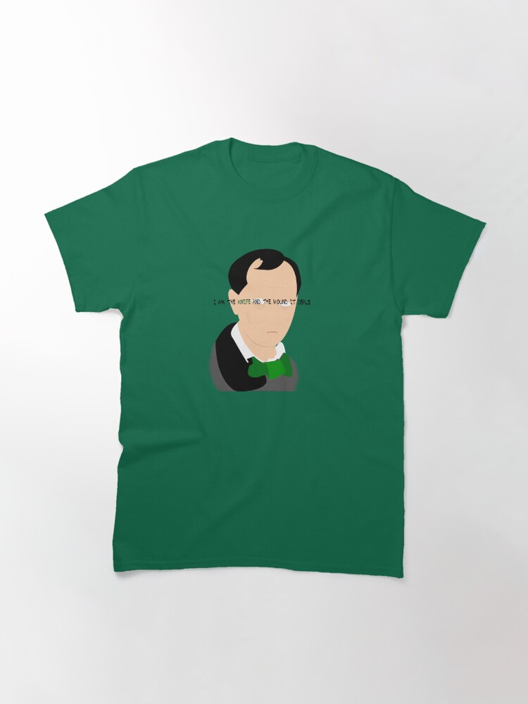 Vista alternativa de Camiseta clásica Charles Baudelaire