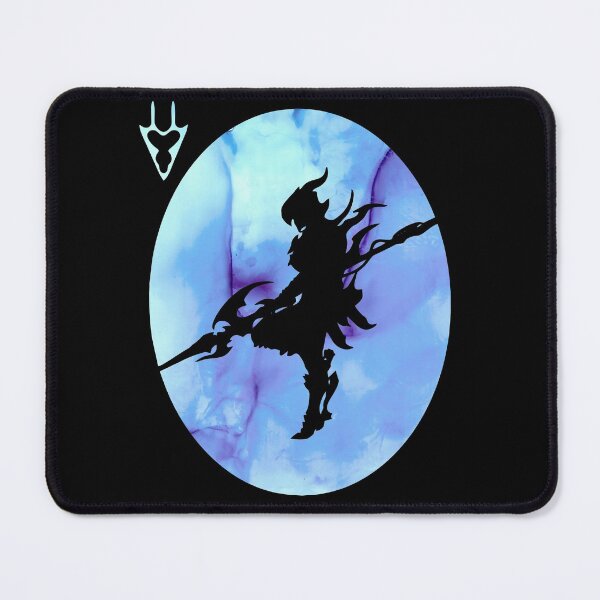 Item preview, FFXIV Dragoon Silhouette designed and sold by GingerCatGifts.