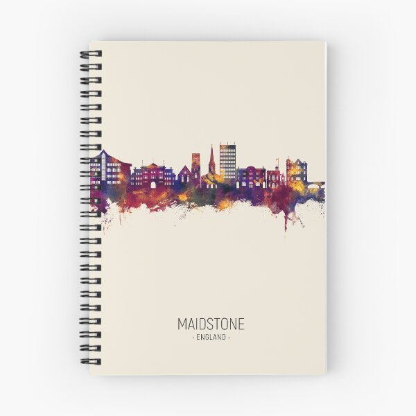 Item preview, Maidstone England Skyline designed and sold by ArtPrints.