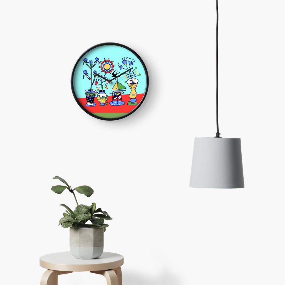 flower power Uhr