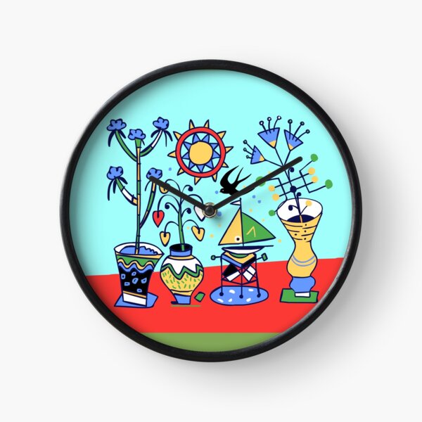 flower power Uhr