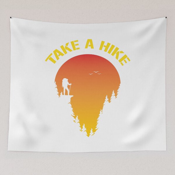 Item preview, Take a Hike for camping lovers Cool Gift Design designed and sold by oussamah99.