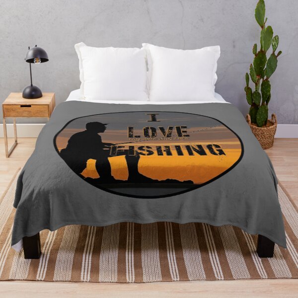 Item preview, I Love Fishing Design, Funny Fisherman Design (love wife like fishing) designed and sold by LifeCrush.