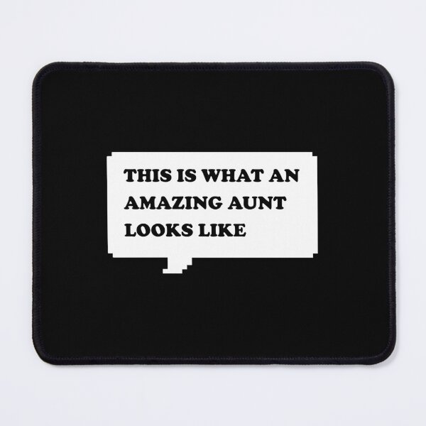 Item preview, This Is What An Amazing Aunt Looks Like Funny Retro Arcade Speech bubble designed and sold by Deegital18.