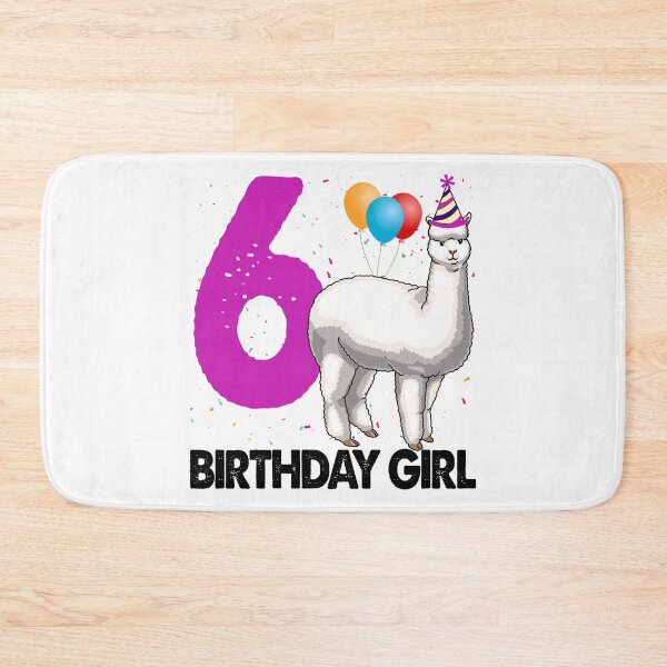 Item preview, Birthday Girl 6 Alpacas designed and sold by Bendthetrend.