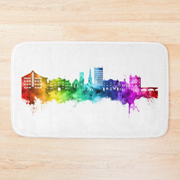 Item preview, Maidstone England Skyline designed and sold by ArtPrints.