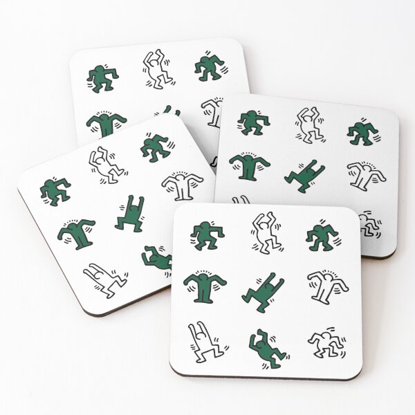 Item preview, Groovy Green and White People designed and sold by bold-concepts.