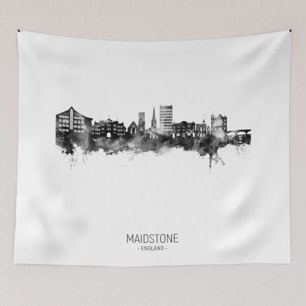 Item preview, Maidstone England Skyline designed and sold by ArtPrints.