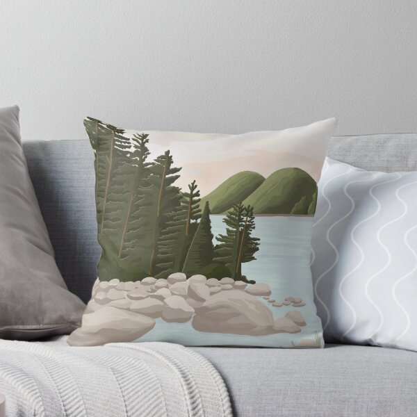 Item preview, Acadia National Park, Maine, National Parks Art, East Coast Illustrated designed and sold by marywilder.