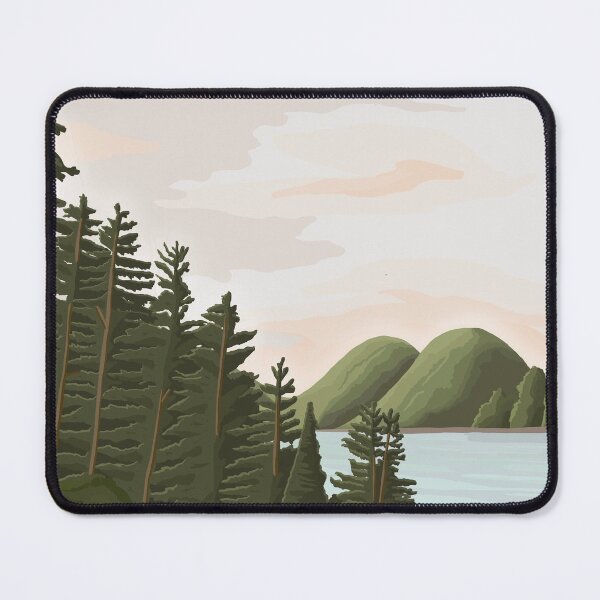 Item preview, Acadia National Park, Maine, National Parks Art, East Coast Illustrated designed and sold by marywilder.