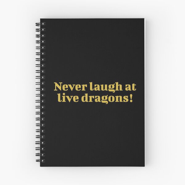 Item preview, Never Laugh At Live Dragons! designed and sold by inkset.