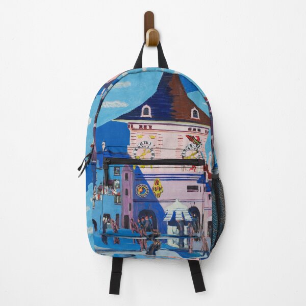 Item preview, Oil Painting Bern with Belltower (1935) by Ernst Ludwig Kirchner designed and sold by Designedbysm.