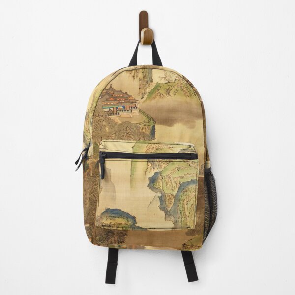Item preview, Classical Japanese Art: Palace Landscape - Tani Buncho designed and sold by Naturalist Prints.