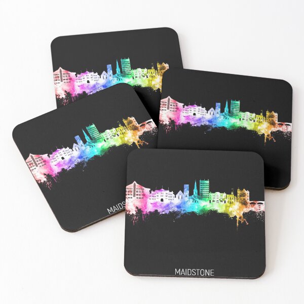 Item preview, Maidstone England Skyline designed and sold by ArtPrints.
