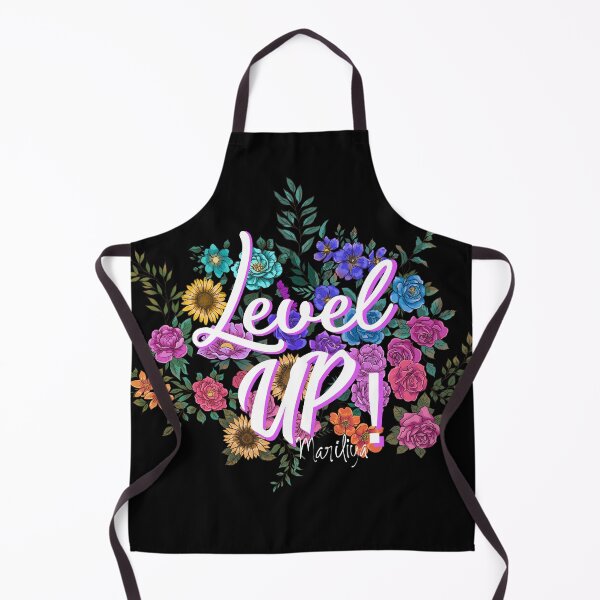 Item preview, level up! floral designed and sold by Mari-Firefly.