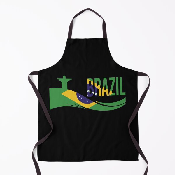 Item preview, Brazilian Flag With Christ The Redeemer Statue designed and sold by ZiesMerch.