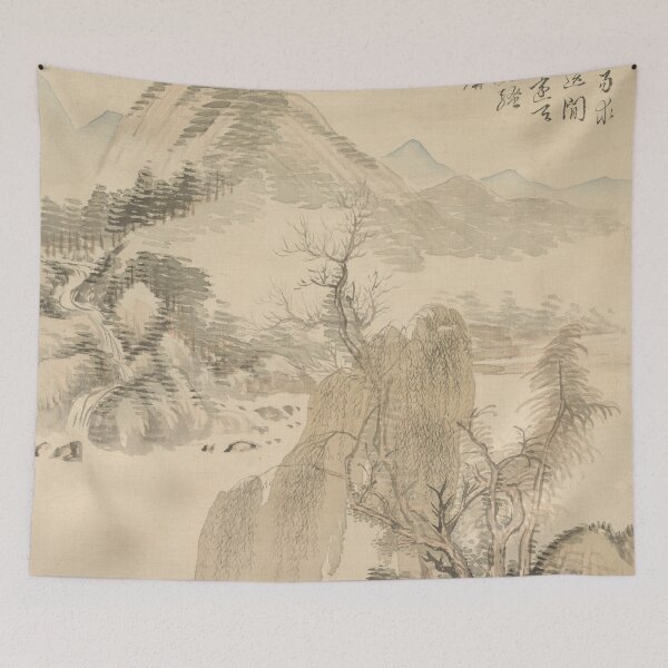 Item preview, Willow and Waterfall designed and sold by japanese-ukiyoe.