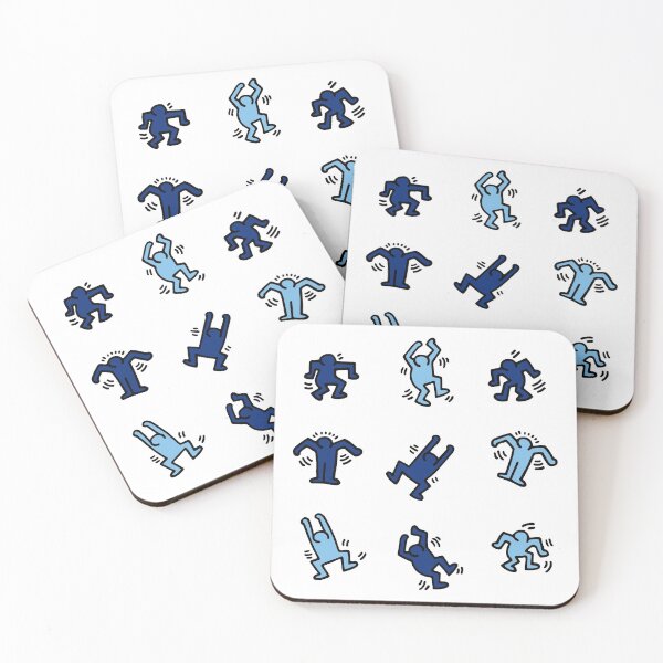 Item preview, Groovy Navy and Light Blue People designed and sold by bold-concepts.