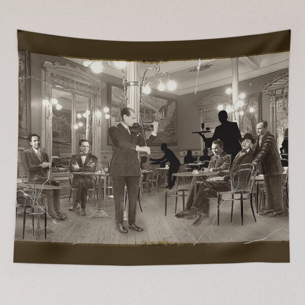 Item preview, That Gathering of the Modern Coffee of Pontevedra designed and sold by PrivateVices.