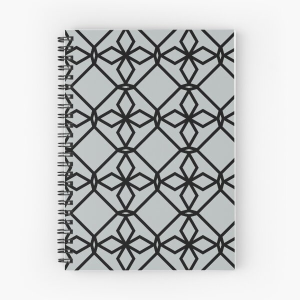 Item preview, Gray and Black Tessellation Line Pattern 34 - 2022 Popular Color Sherwin Williams Samovar Silver SW 6233 designed and sold by ColorOfTheYears.