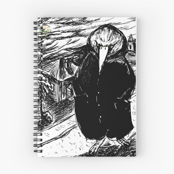 Item preview, Ilustración de un enorme cuervo mutante en la ciudad. designed and sold by Magicbrush13.