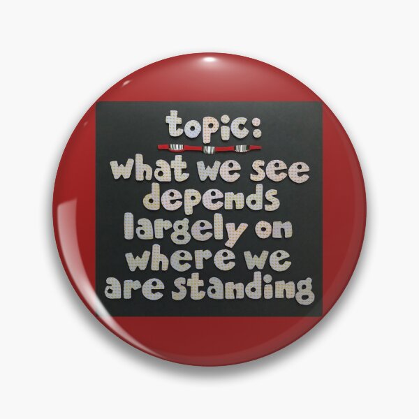 Item preview, Topic: Where To Stand designed and sold by prunellaparsnip.