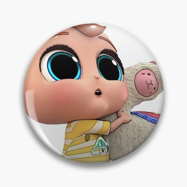 Item preview, Beautiful baby canvas with Peruvian flame stuffed animal designed and sold by chicsignzodiac.