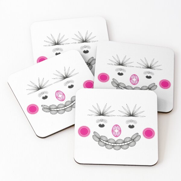 Item preview, Abstract Smiling Face designed and sold by flamini.