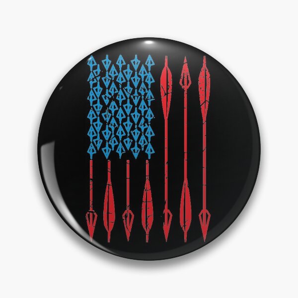 Item preview, Archery USA American Flag Arrows designed and sold by abowlofsoda.