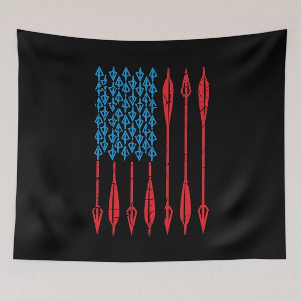 Item preview, Archery USA American Flag Arrows designed and sold by abowlofsoda.