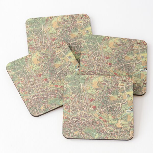 Item preview, Vintage Map of Bayreuth, Germany designed and sold by Gin  Neko.