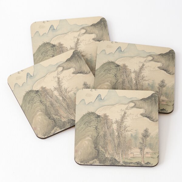 Item preview, Hut Amidst the Trees designed and sold by japanese-ukiyoe.