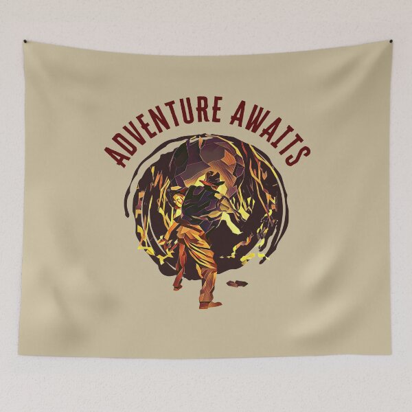 Item preview, Adventure Awaits - Indy designed and sold by Fenay Designs.