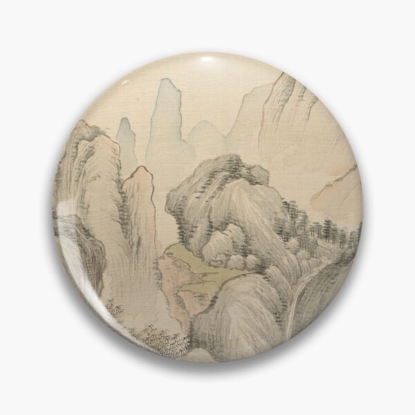 Item preview, Folded Hills and Layered Peaks designed and sold by japanese-ukiyoe.