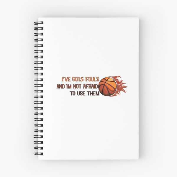 Item preview, I've Got 5 Fouls And I'm Not Afraid To Use Them Gift Funny Quotes Basketball designed and sold by ChanUus.