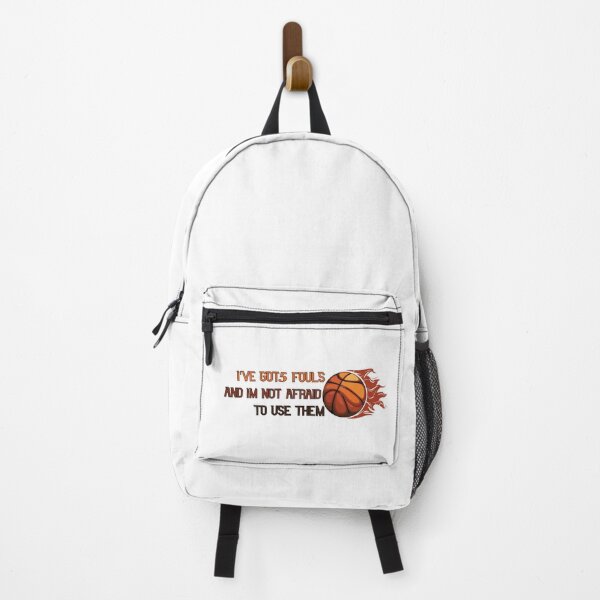 Item preview, I've Got 5 Fouls And I'm Not Afraid To Use Them Gift Funny Quotes Basketball designed and sold by ChanUus.