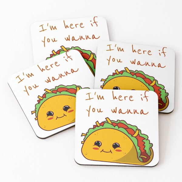 Item preview, wanna taco? designed and sold by Ahudraws.