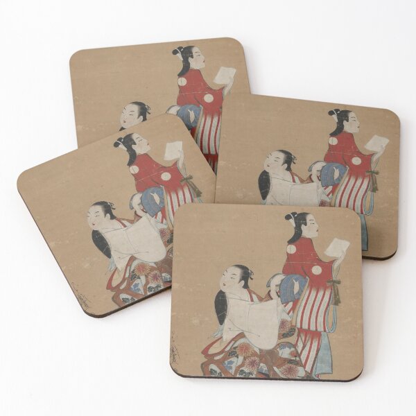 Item preview, Courtesan and Attendant designed and sold by japanese-ukiyoe.