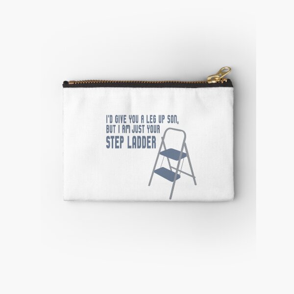 Item preview, Step ladder step father humor leg up fun designed and sold by Sarah Trett.