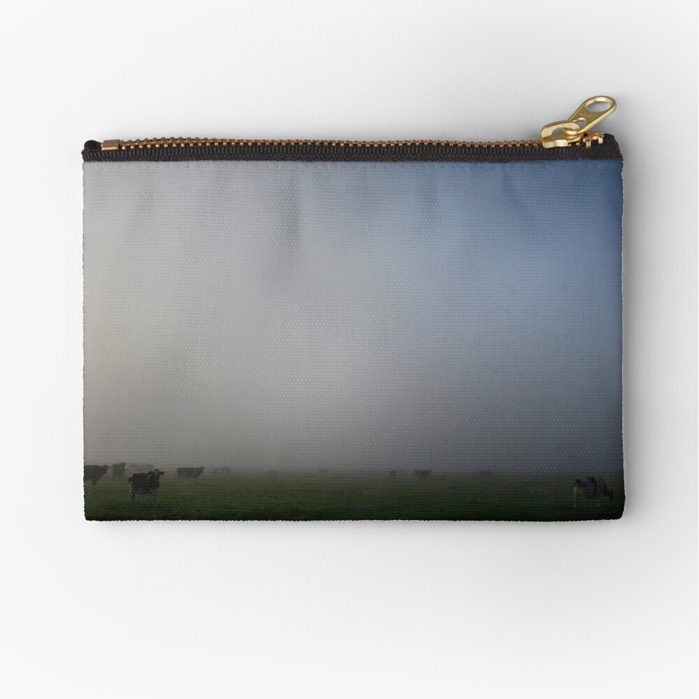 Friesian Fog Zipper Pouch