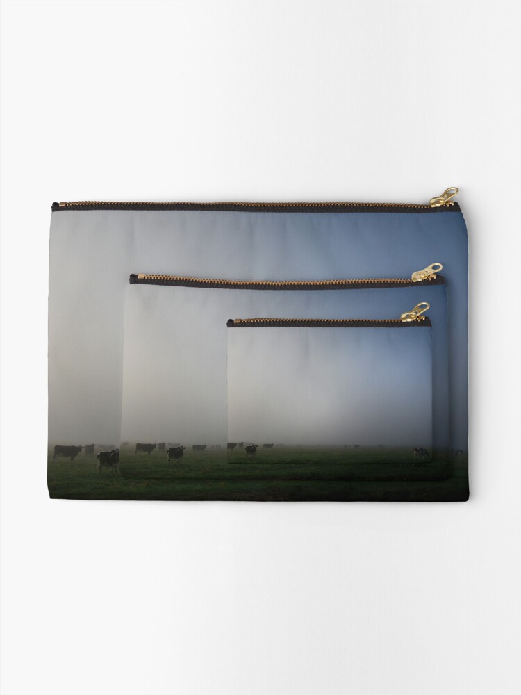 Alternate view of Friesian Fog Zipper Pouch